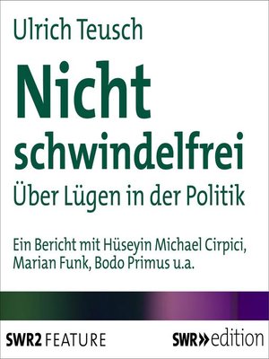 cover image of Nicht schwindelfrei
